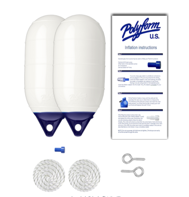 doggydocks® Jumbo Flotation Kit